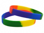 mixed color silicone wristband/bracelet