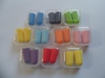 PU foam sleeping earplugs