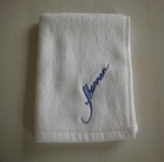 cotton terry towel