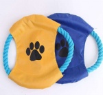 cotton rope pet toy frisbee