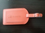 PU leather luggage tag